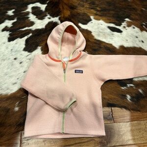 Patagonia Pink Fleece Hoodie